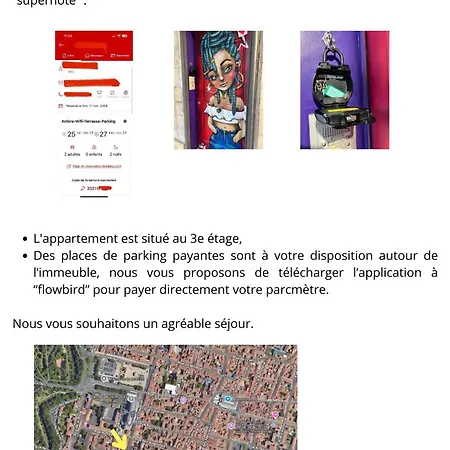 Appartement Charlie, Wifi, Charme, Centre Historique